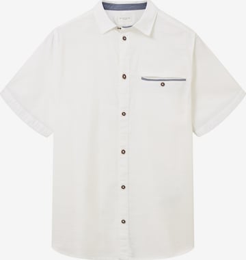 TOM TAILOR Рубашка в Белый: спереди