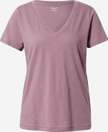 T-shirt 'WHISPER' Madewell en violet : devant