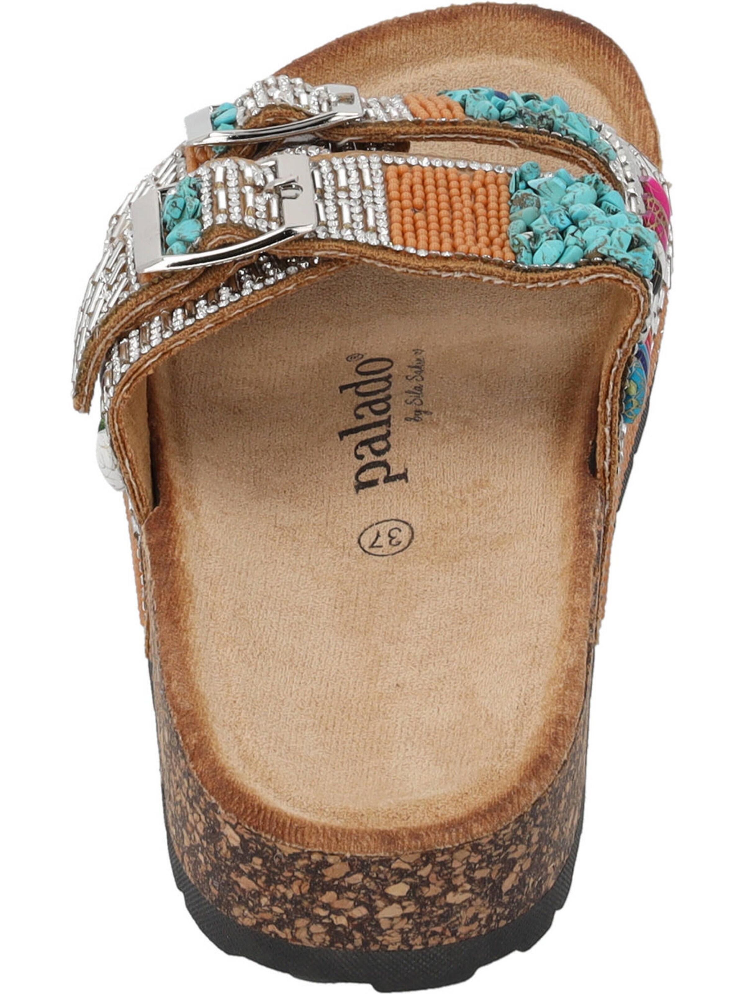 Palado by Sila Sahin Klapki 'Viha' w kolorze beżowy