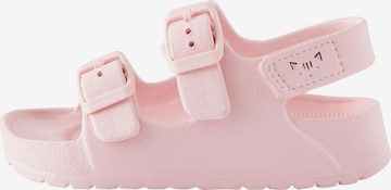 Next Sandal in Pink: front