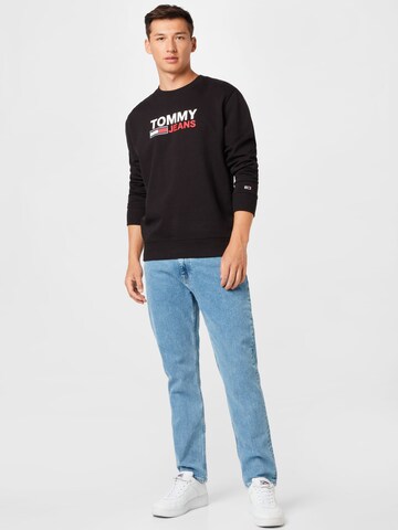 Tommy Jeans Sweatshirt in Zwart