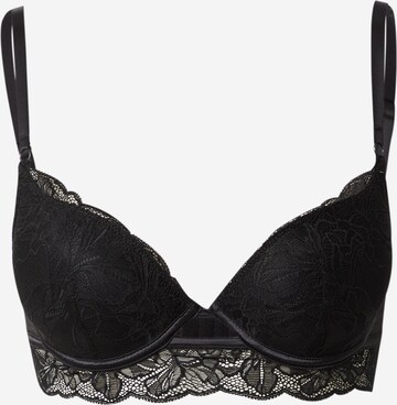 Women' Secret Push-up BH in Schwarz: predná strana