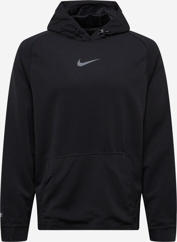 NIKE Sportsweatshirt i svart: forside