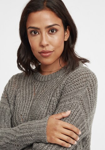 Oxmo Sweater 'Chiara' in Grey