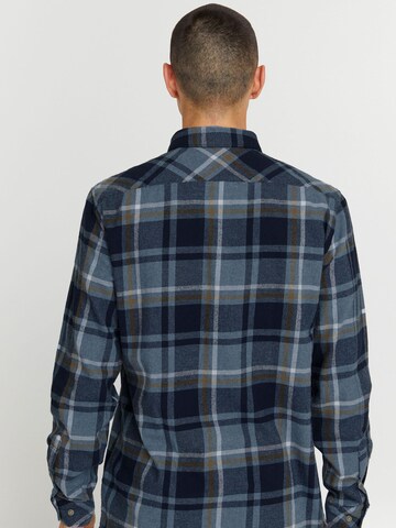 !Solid Regular fit Overhemd ' CRAIG ' in Blauw