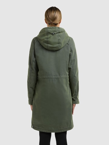 khujo Between-Seasons Coat 'Leal' in Green