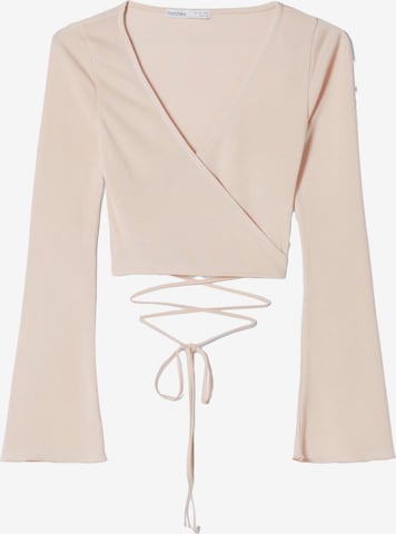 Bershka Shirt in Pink: predná strana