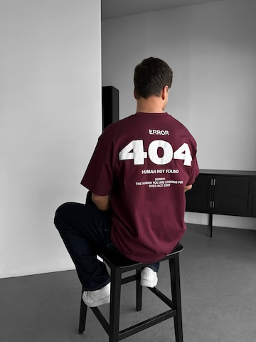 T-Shirt 'Oversize 404 T-shirt - Port Royale' Kleidermafia en violet