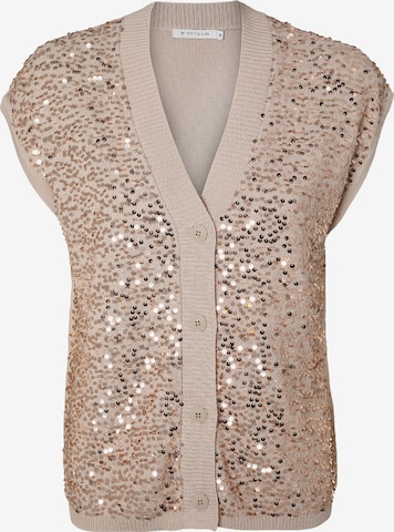 Cardigan 'Montana' TATUUM en beige : devant