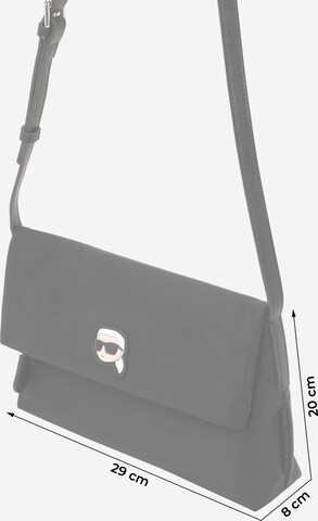 Karl Lagerfeld - Bolso de hombro 'Ikonik 2.0' en negro