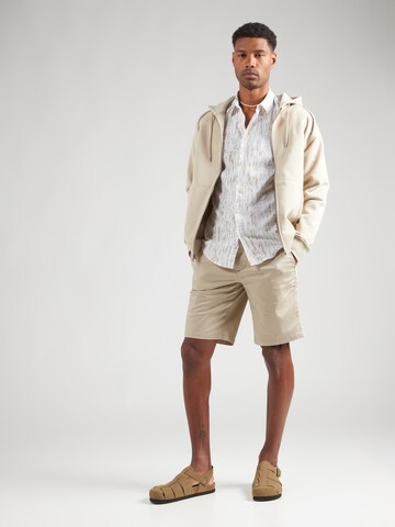 ARMANI EXCHANGE Regularen Chino hlače | siva barva