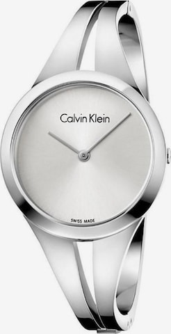 Calvin Klein Analoog horloge in Zilver: voorkant