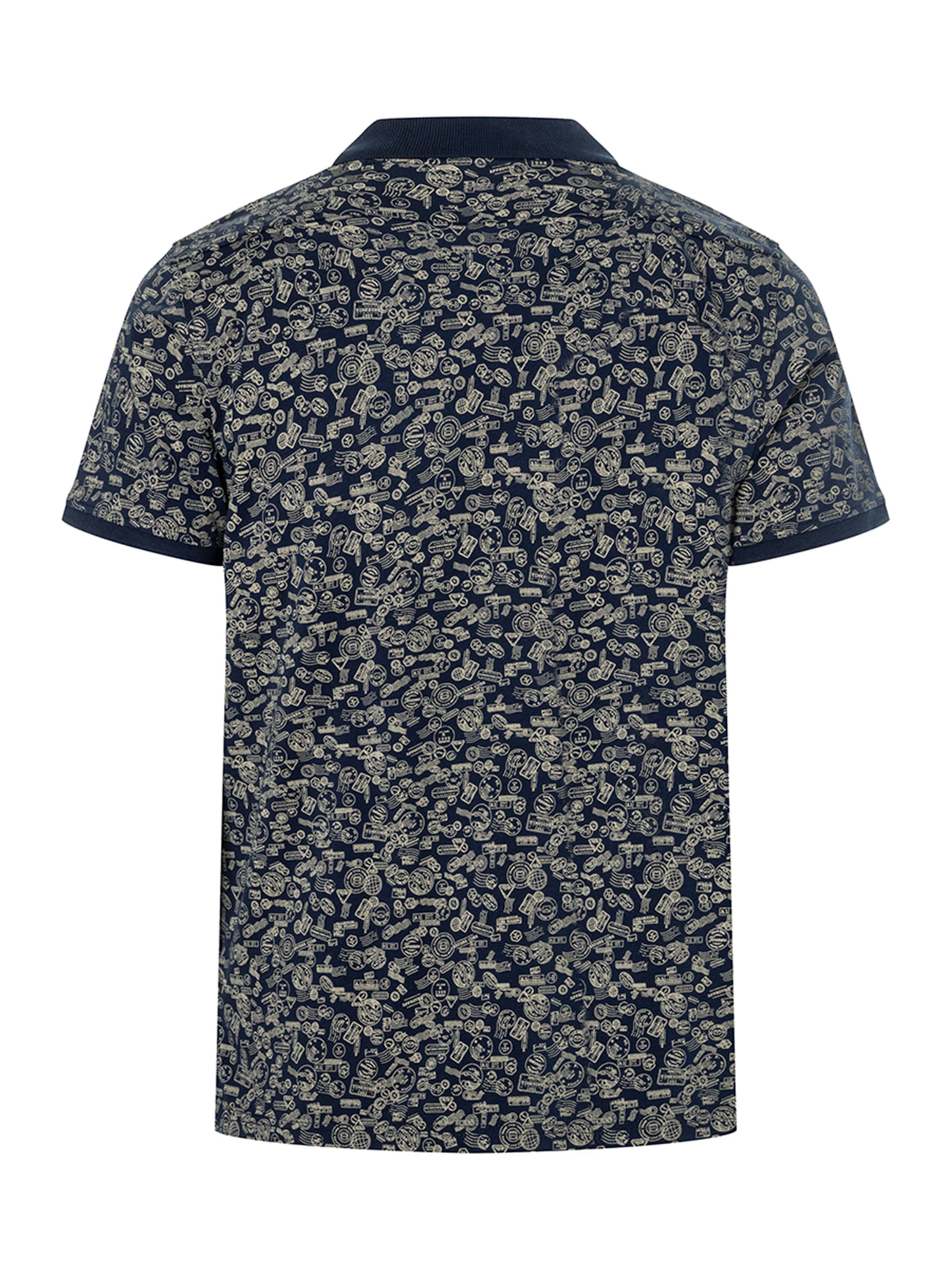 TIMEZONE Shirt 'Print' in Blue