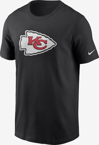 NIKE Shirt 'Kansas City Chiefs' in Black: front