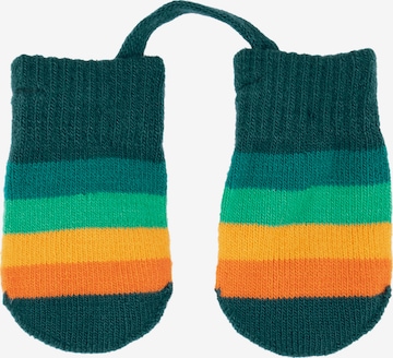 Villervalla Gloves in Blue: front