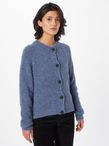 Kauf Dich Glücklich Strickjacke in Blau: predná strana