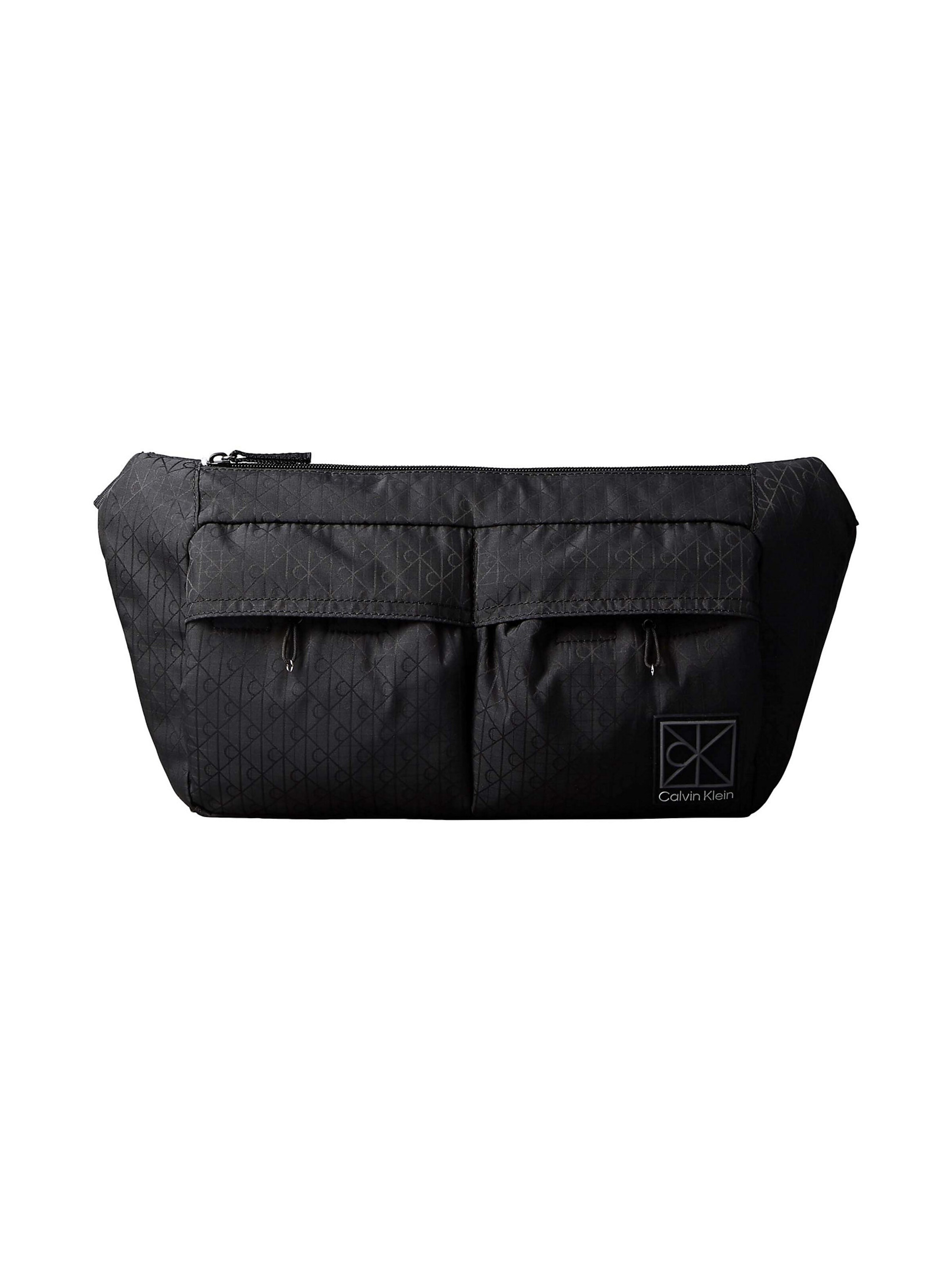 Calvin Klein Crossbody Bag in Black: front