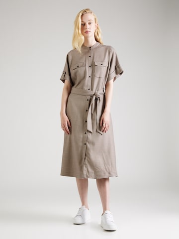 Robe-chemise TOMMY HILFIGER en beige : devant