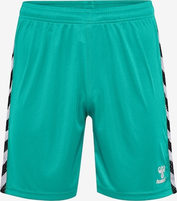 Hummel Shorts in Blau: Vorderseite