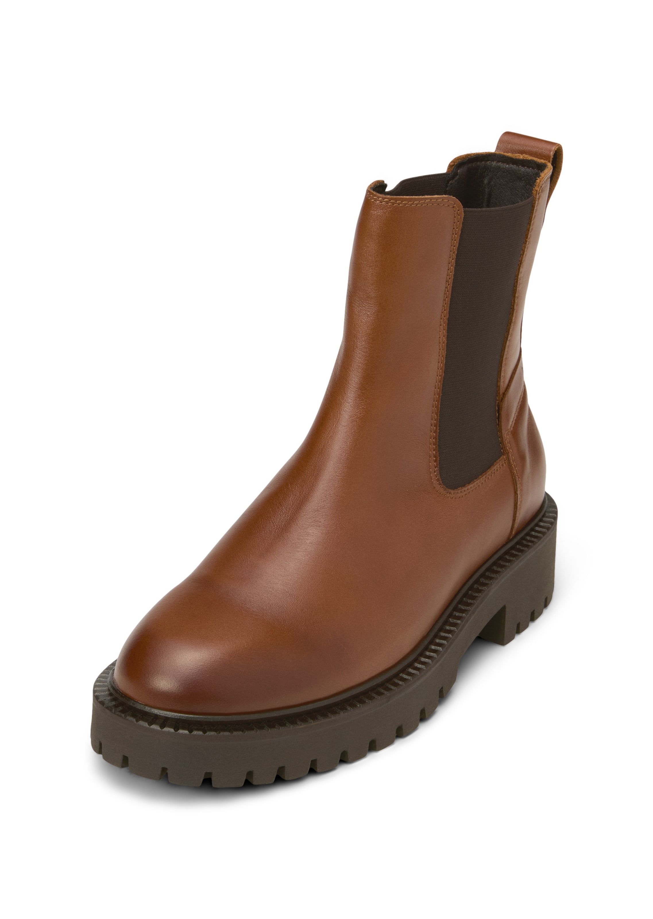 Marc O'Polo - Botas chelsea 'Phia' em castanho
