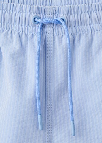 MANGO MAN Badeshorts 'Seer' in Blau