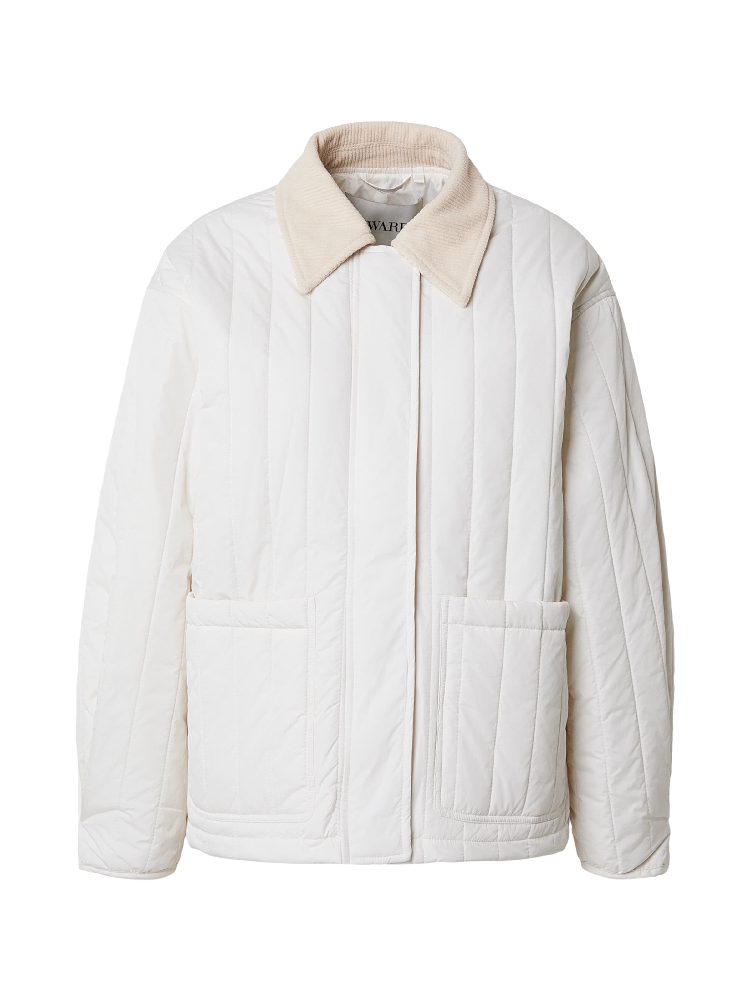 Geacă de primăvară-toamnă 'AWVALENTINE' de la Aware pe bej: față