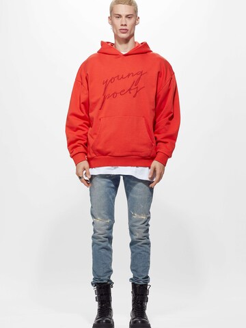 Young Poets Sweatshirt 'Danis' in Red