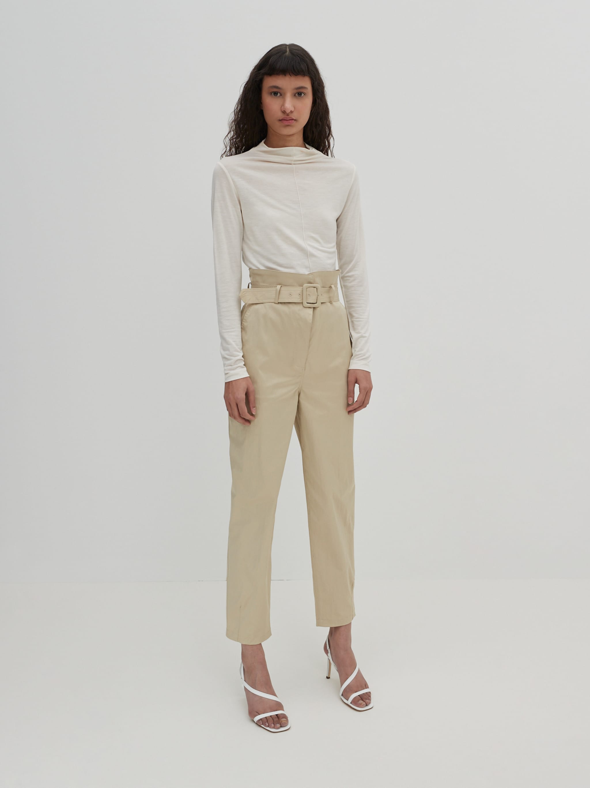 EDITED Produkte Hose 'Ella' beige