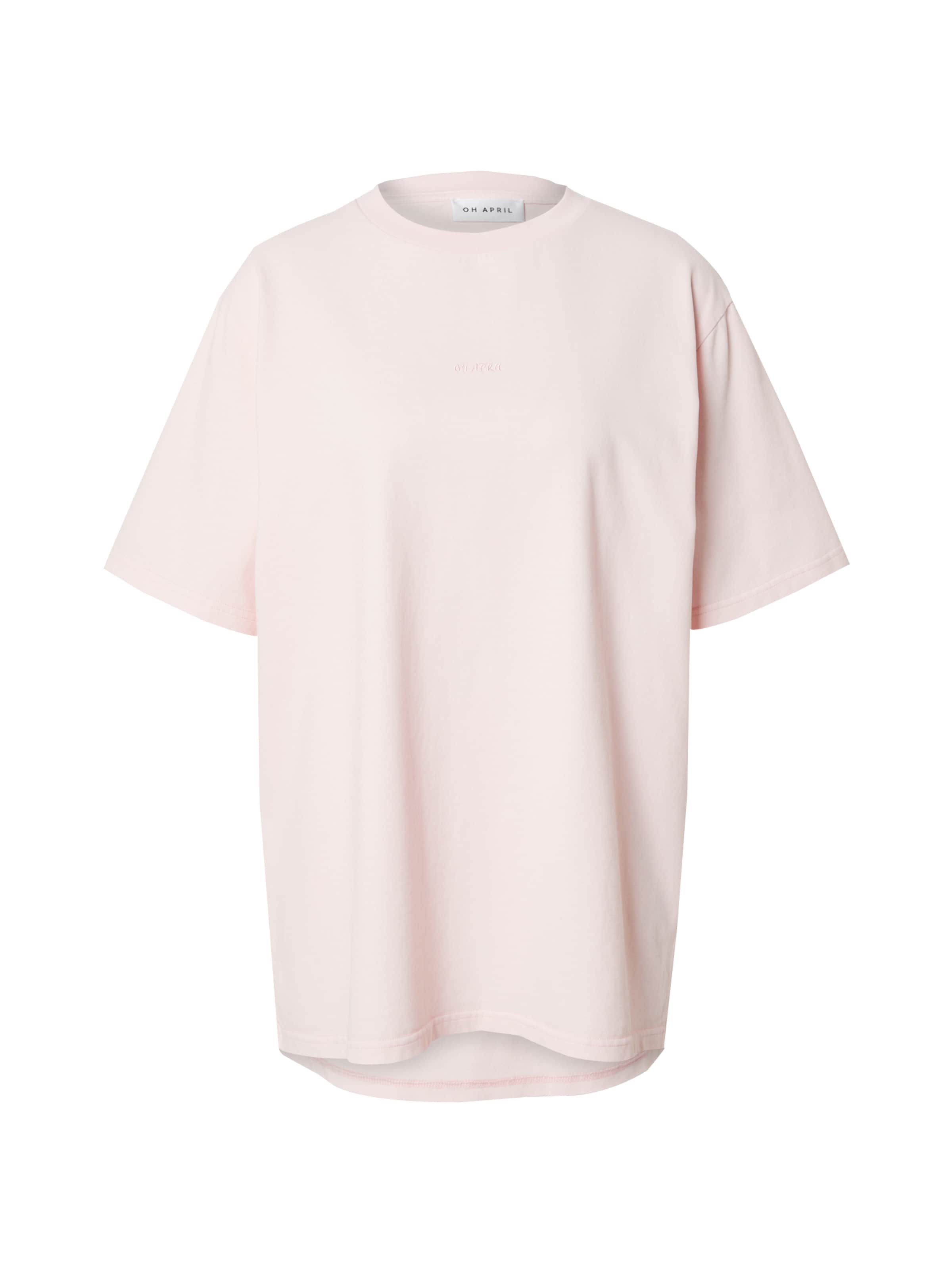 T-shirt 'Fleur' OH APRIL en rose : devant