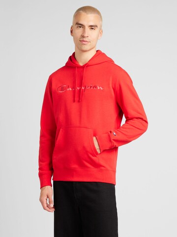 Champion Authentic Athletic Apparel Sweatshirt in Rood: voorkant