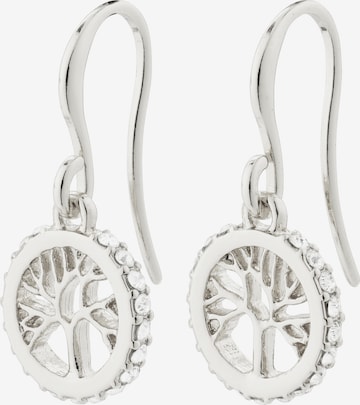 sidabrinė Pilgrim Auskarai 'Alia': priekis