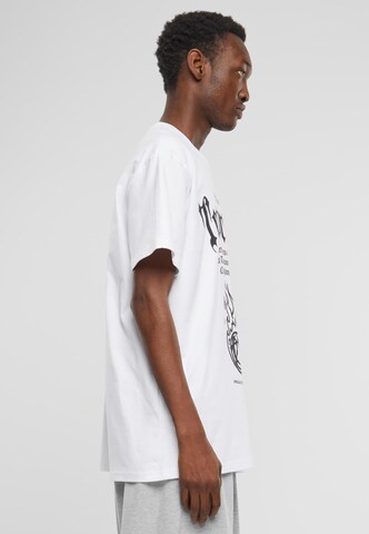MT Upscale T-Shirt 'Teamdream' in Weiß