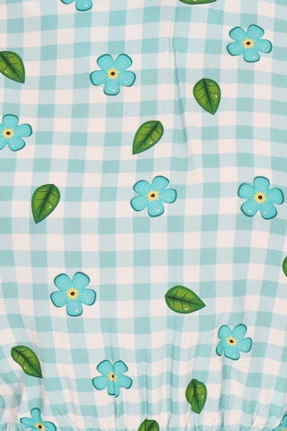 Camicia da donna di swirly in blu