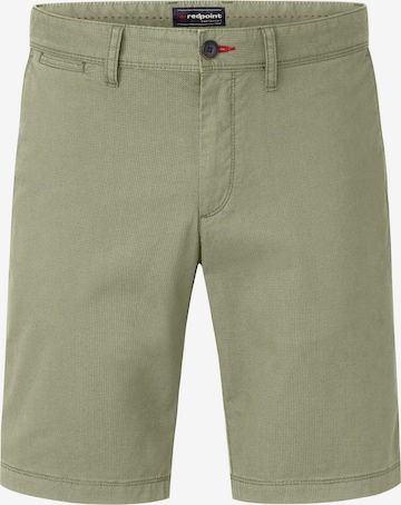 REDPOINT Slimfit Hose in Grün: Vorderseite
