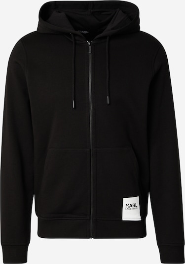 Karl Lagerfeld Gornji dio trenirke u crna / bijela, Pregled proizvoda