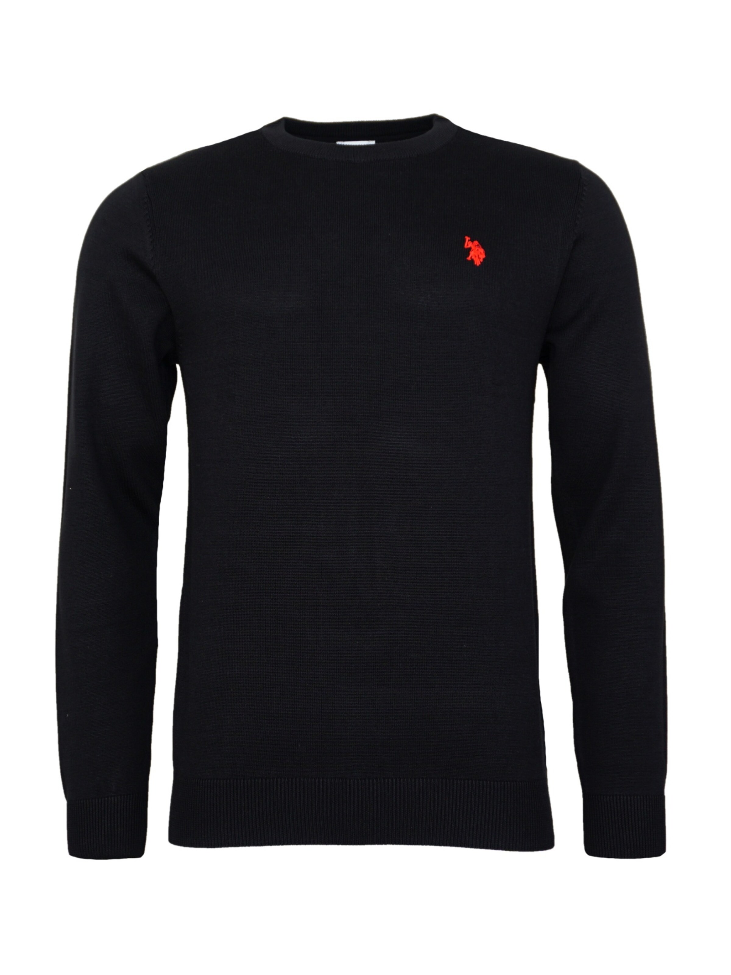 U.S. POLO ASSN. Pullover i rød / sort, Produktvisning