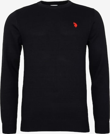 U.S. POLO ASSN. Sweater in Black: front