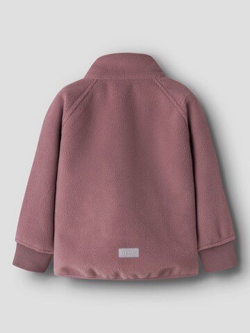 NAME IT Fleece jas 'NMNMove03' in Lila
