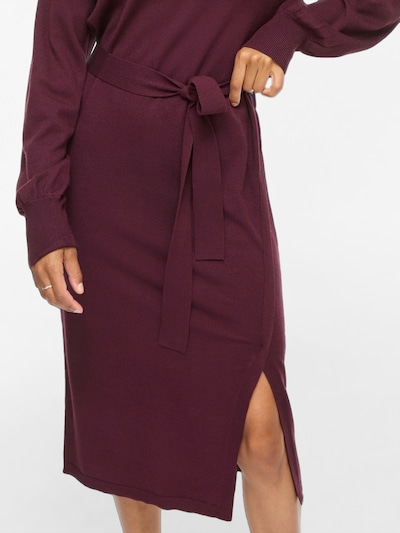 VILA Robes en maille 'VIRICKY' en XS en lie de vin, Vue avec produit