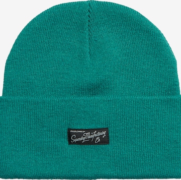 Bonnet Superdry en vert : devant