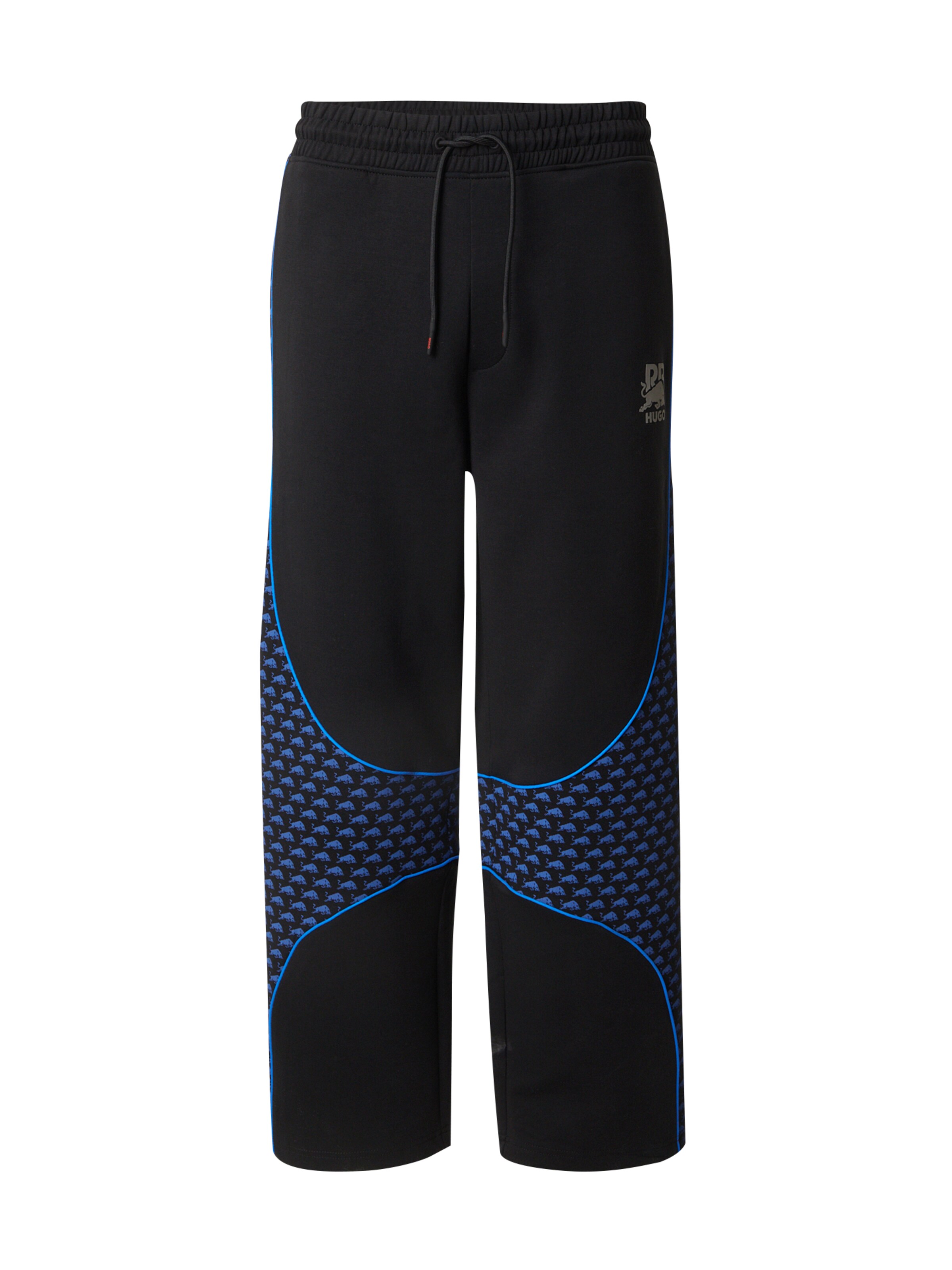 HUGO Loosefit Broek 'Dinodie' in Zwart: voorkant