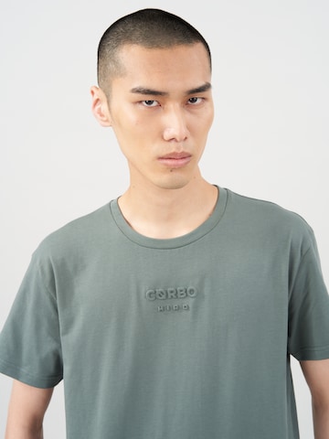 Cørbo Hiro Shirt 'Hayabusa' in Green