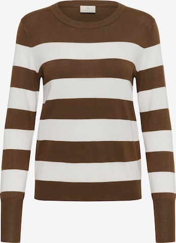 Pull-over 'KALizza' Kaffe en marron : devant