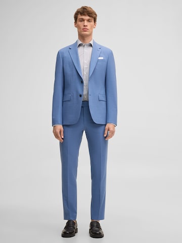STRELLSON Slim fit Chino trousers in Blue: front
