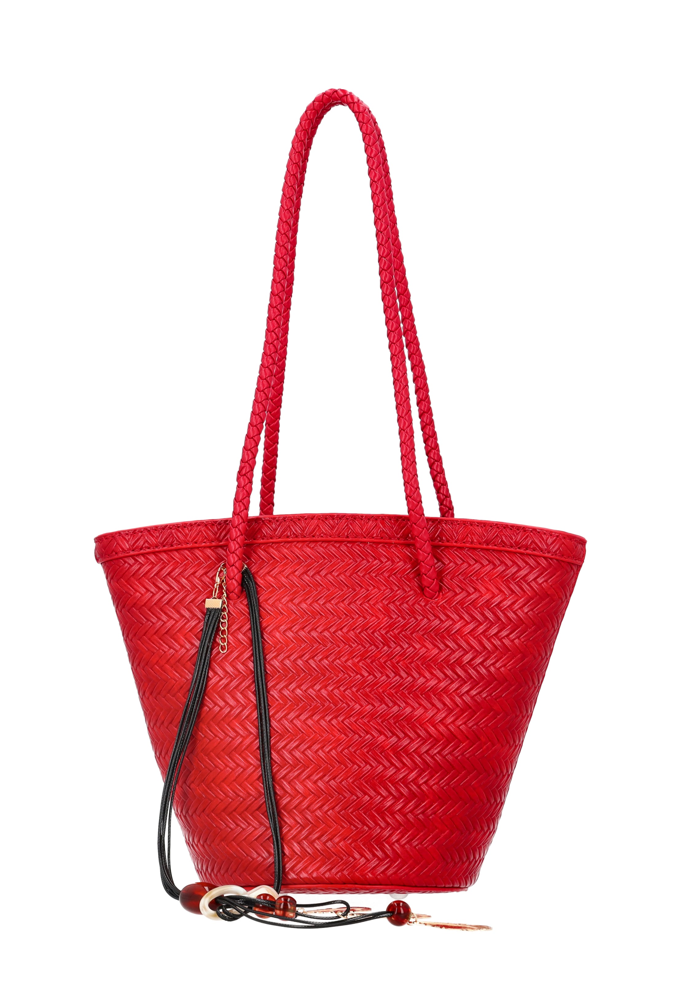 faina Bolso de mano en rojo oscuro, Vista del producto