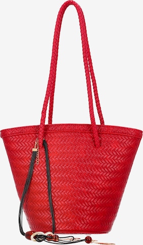 faina - Bolso de mano en rojo: frente