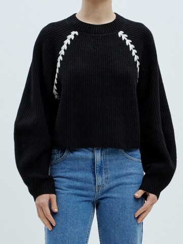 EDITED Sweater 'Martje' in Black: front