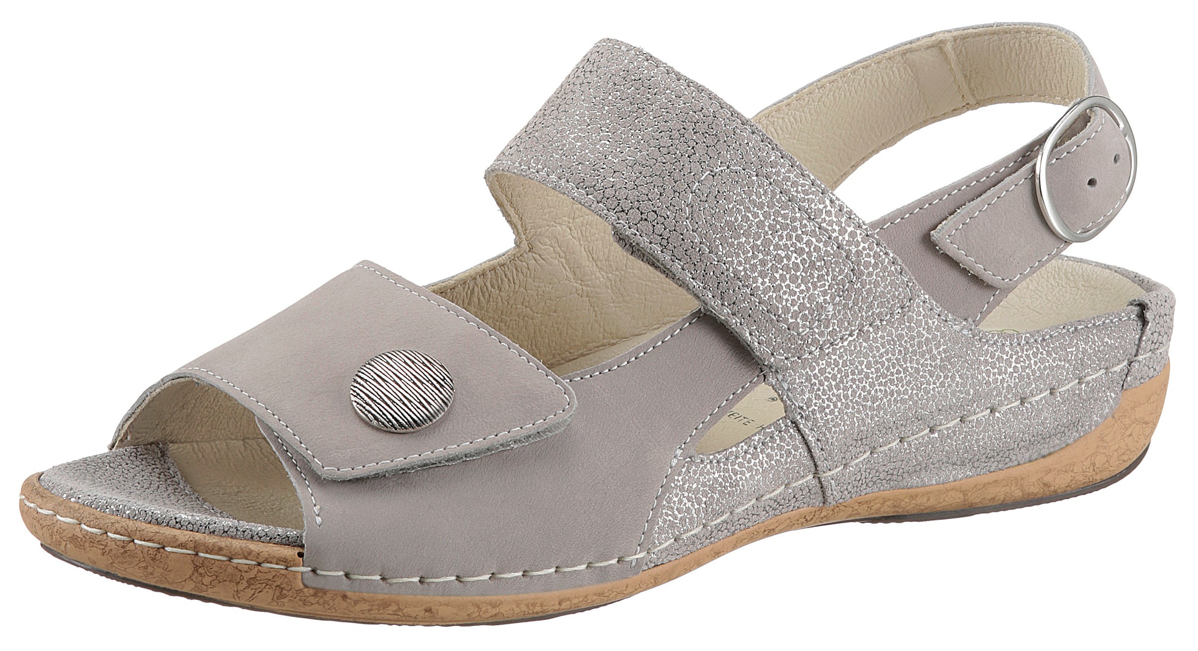 WALDLÄUFER Sandals in Purple: front