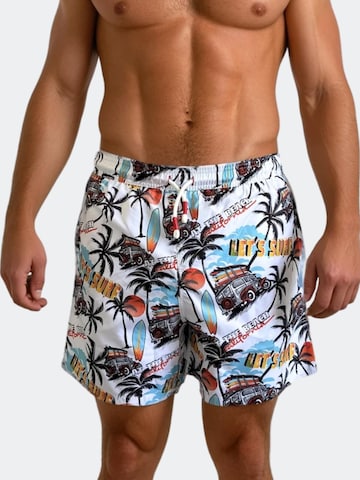 Line One Σορτσάκι-μαγιό 'Line One Badehose für Herren' σε μπλε: μπροστά