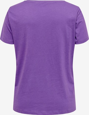 ONLY Carmakoma T-Shirt 'BONNIE' in Lila